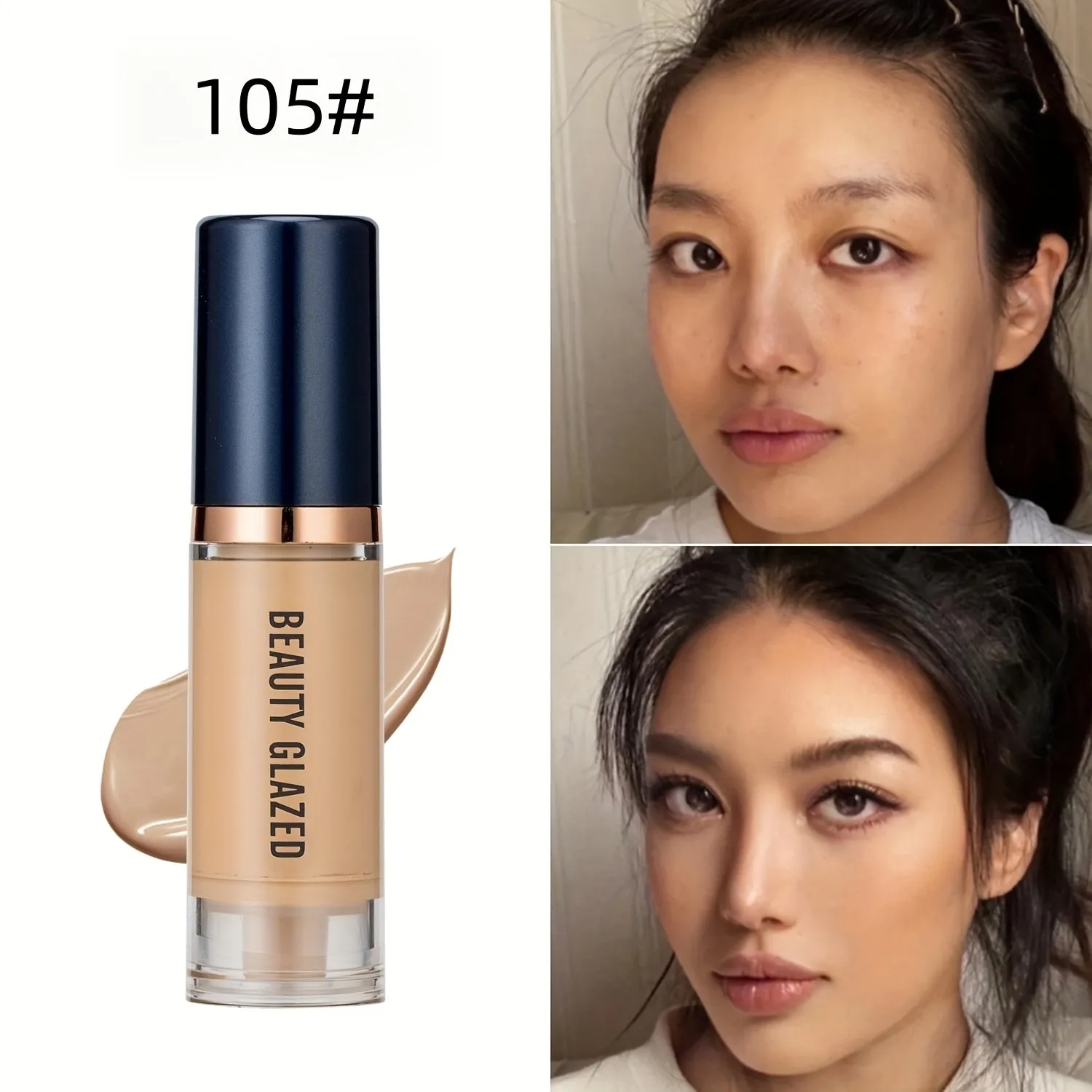The 6-color Flawless and Nourishing Liquid Foundation for Vibrant Skin