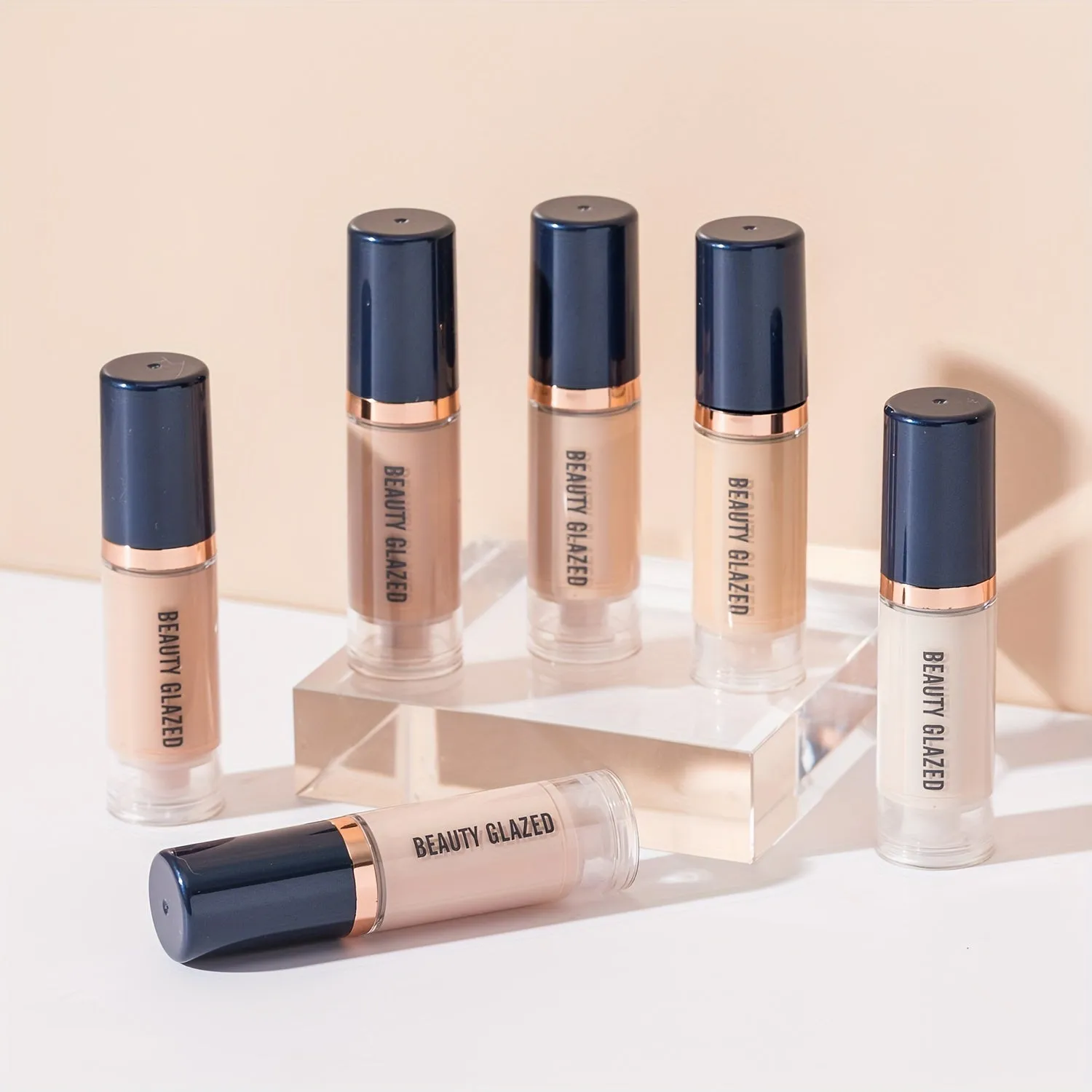 The 6-color Flawless and Nourishing Liquid Foundation for Vibrant Skin