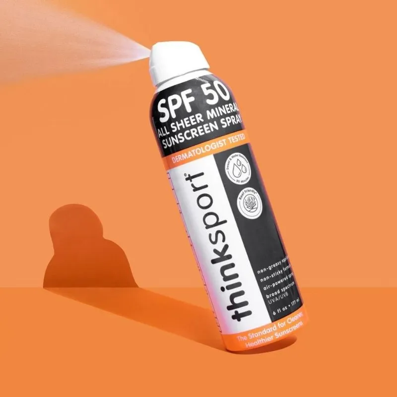 Thinksport All Sheer Mineral Sunscreen Spray SPF 50 